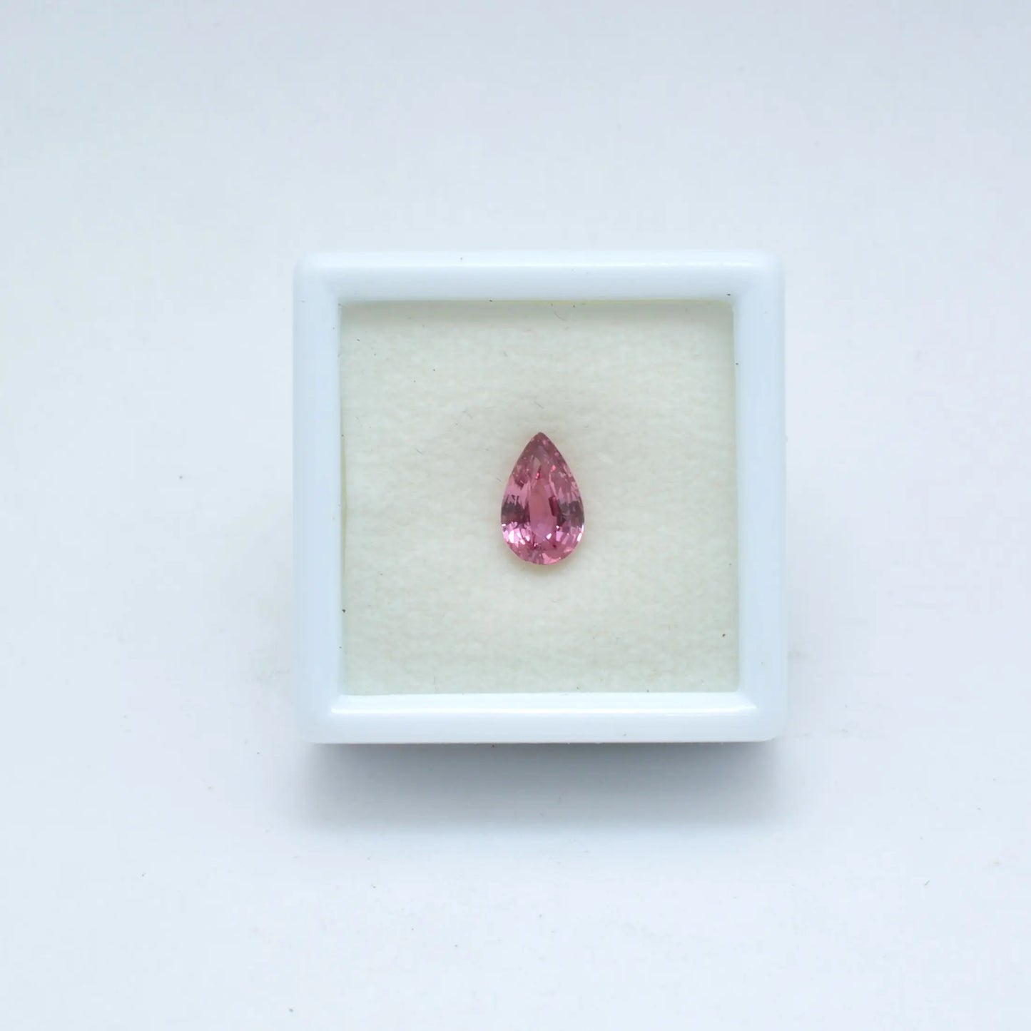 Saphir Rose Poire 1,03 ct