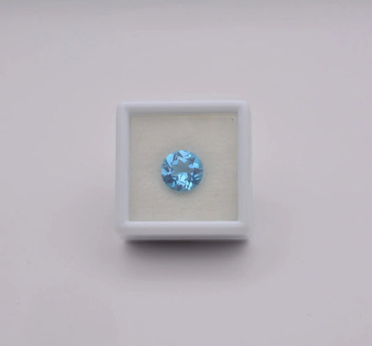 Topaze Ronde 3,08ct - pierre précieuse - gemme