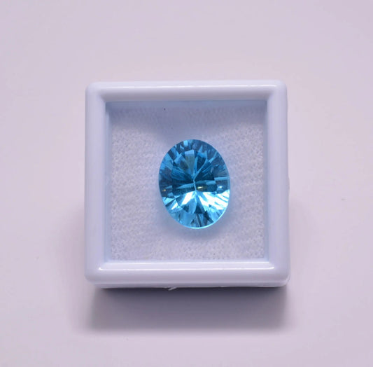 Topaze Ovale 6,93ct - pierre précieuse - gemme