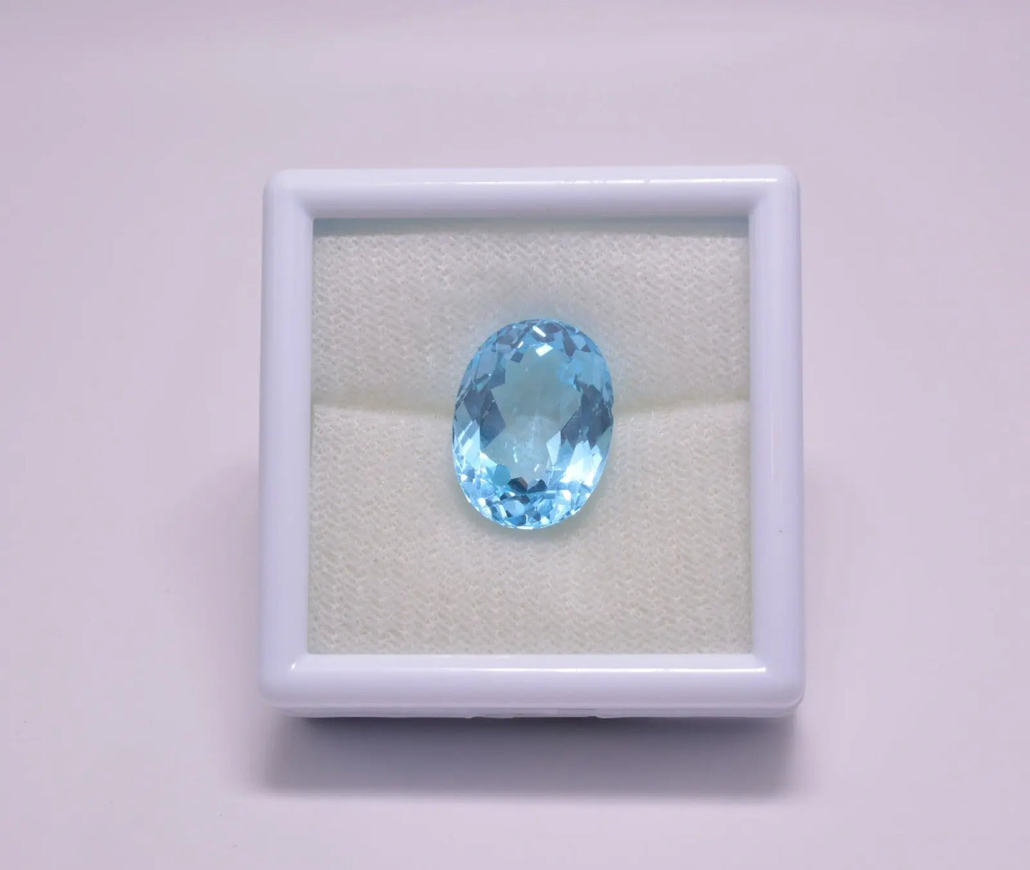 Topaze Ovale 13,75ct - pierre précieuse - gemme
