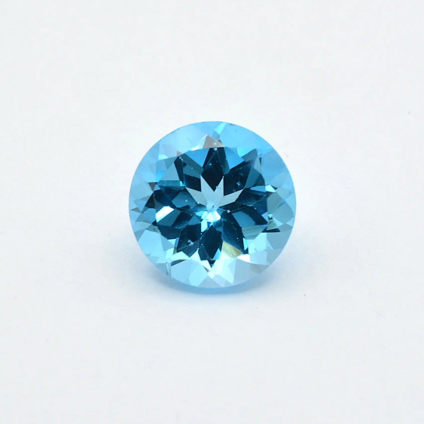 Topaze Bleue Ronde 3,14ct