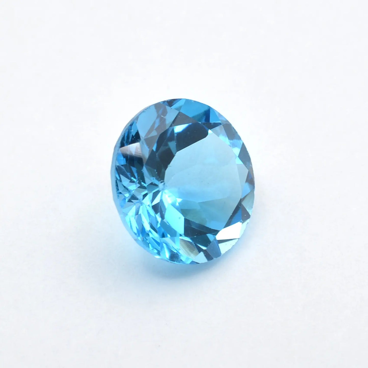 Topaze Bleue Ronde 3,14ct