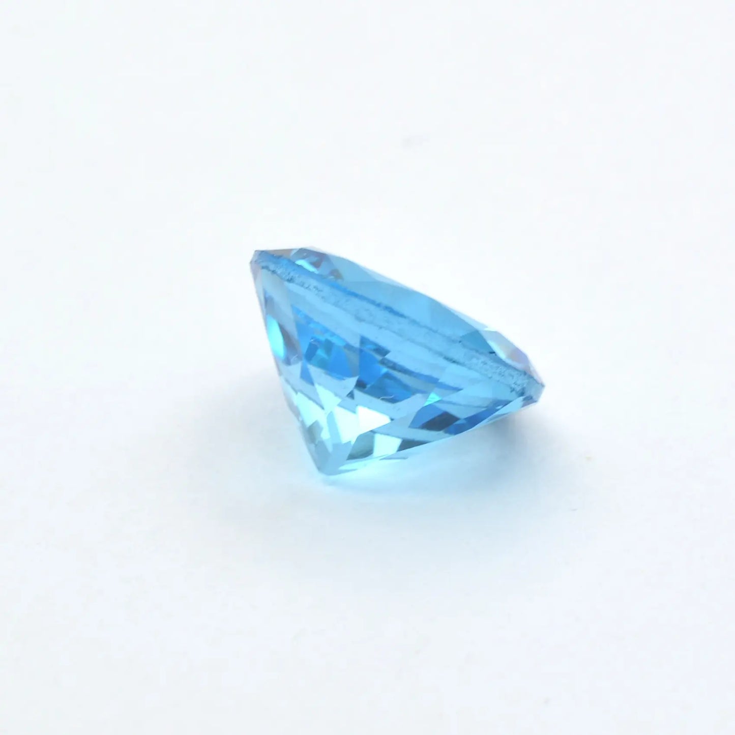 Topaze Bleue Ronde 3,14ct