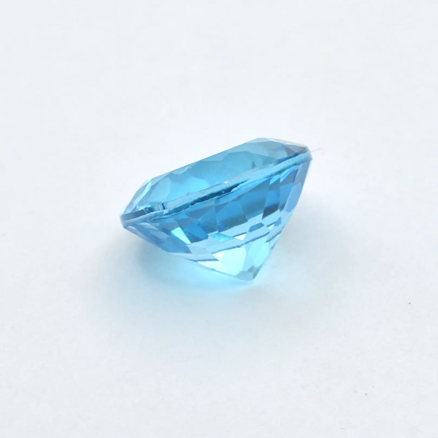 Topaze Bleue Ronde 4,70ct