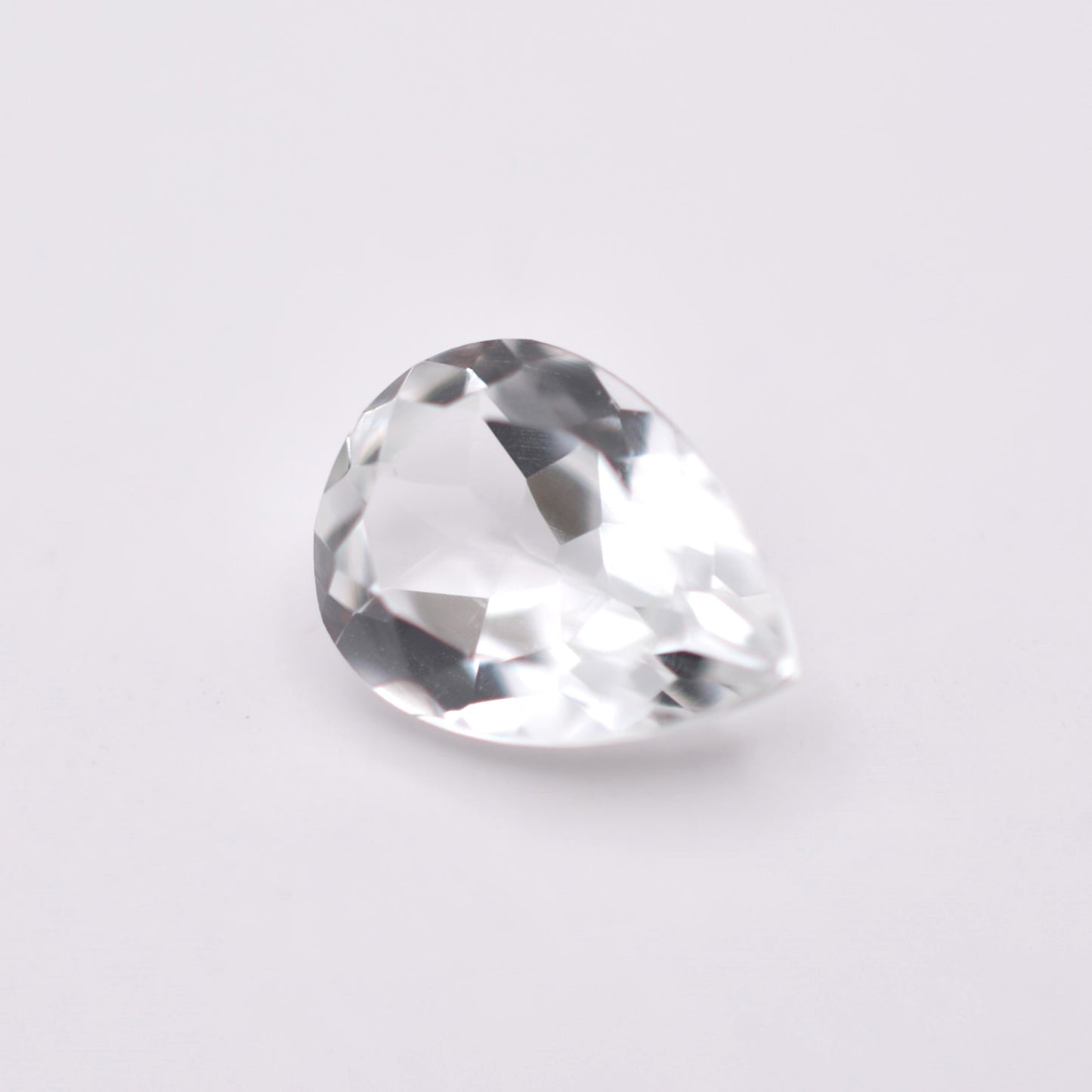 Topaze incolore Poire 4,37ct