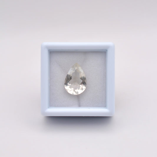 Topaze incolore Poire 4,68ct