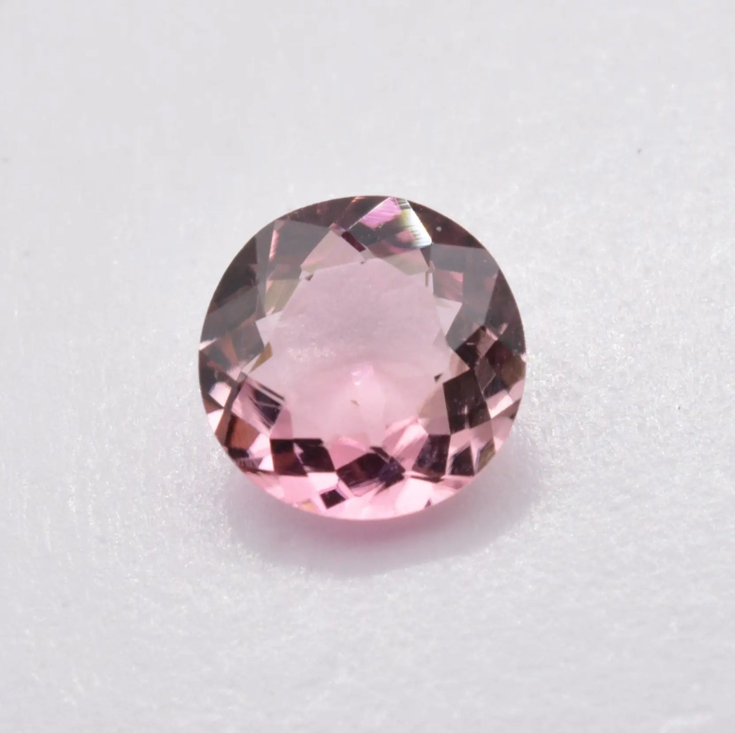 Tourmaline Rose Ronde 1,07ct - pierre précieuse - gemme
