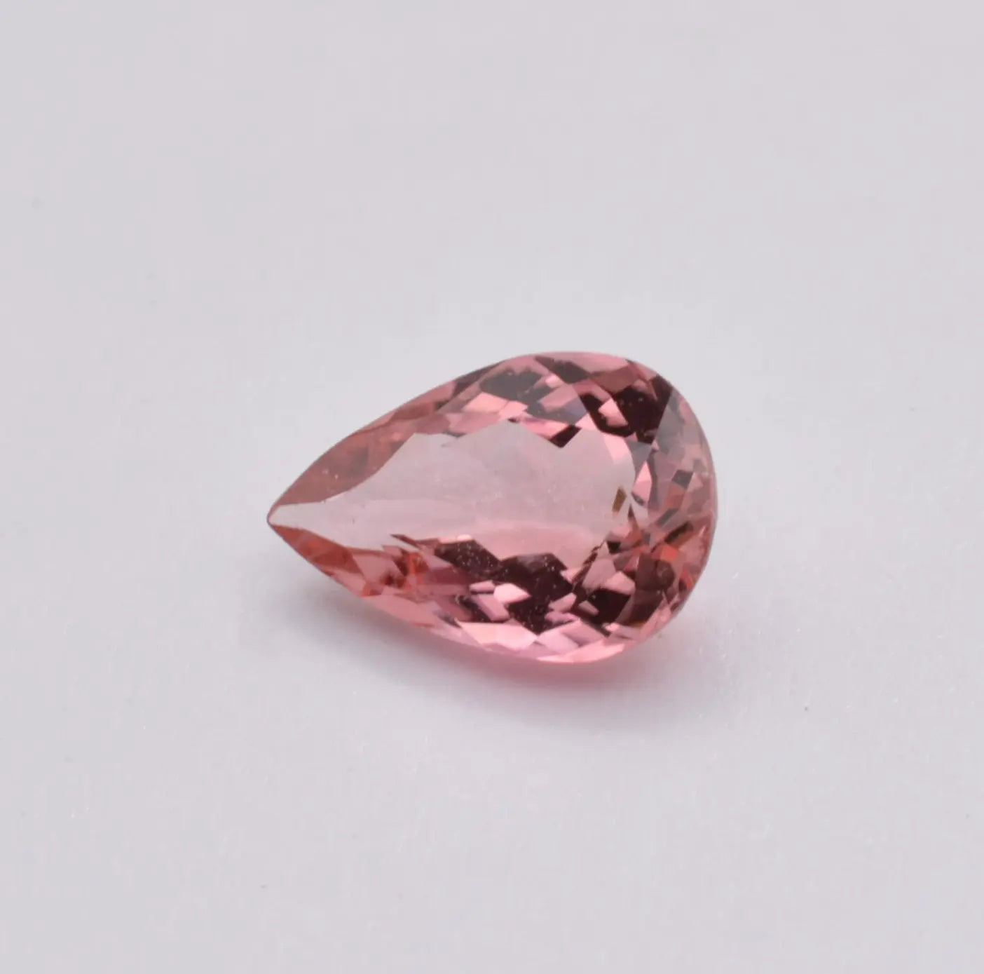 Pierre taillée Tourmaline Rose Poire 1,09ct