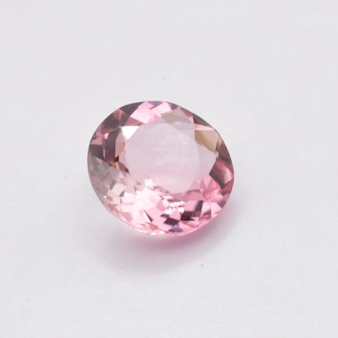 Tourmaline Rose Ronde 1,07ct - pierre précieuse - gemme