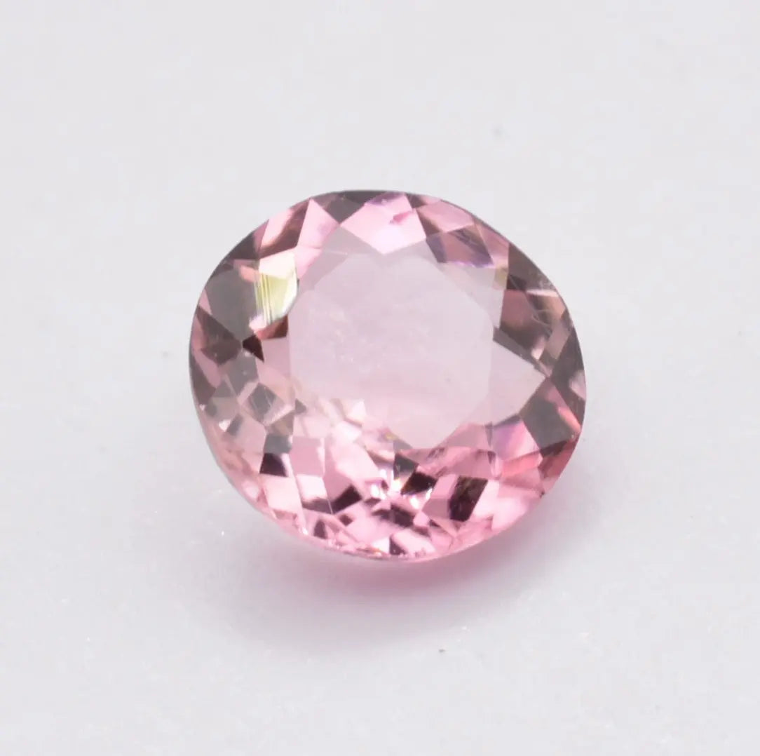 Tourmaline Rose Ronde 1,07ct - pierre précieuse - gemme