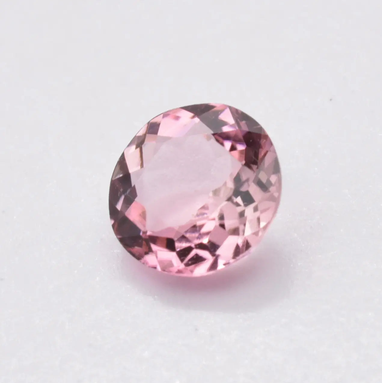 Tourmaline Rose Ronde 1,07ct - pierre précieuse - gemme