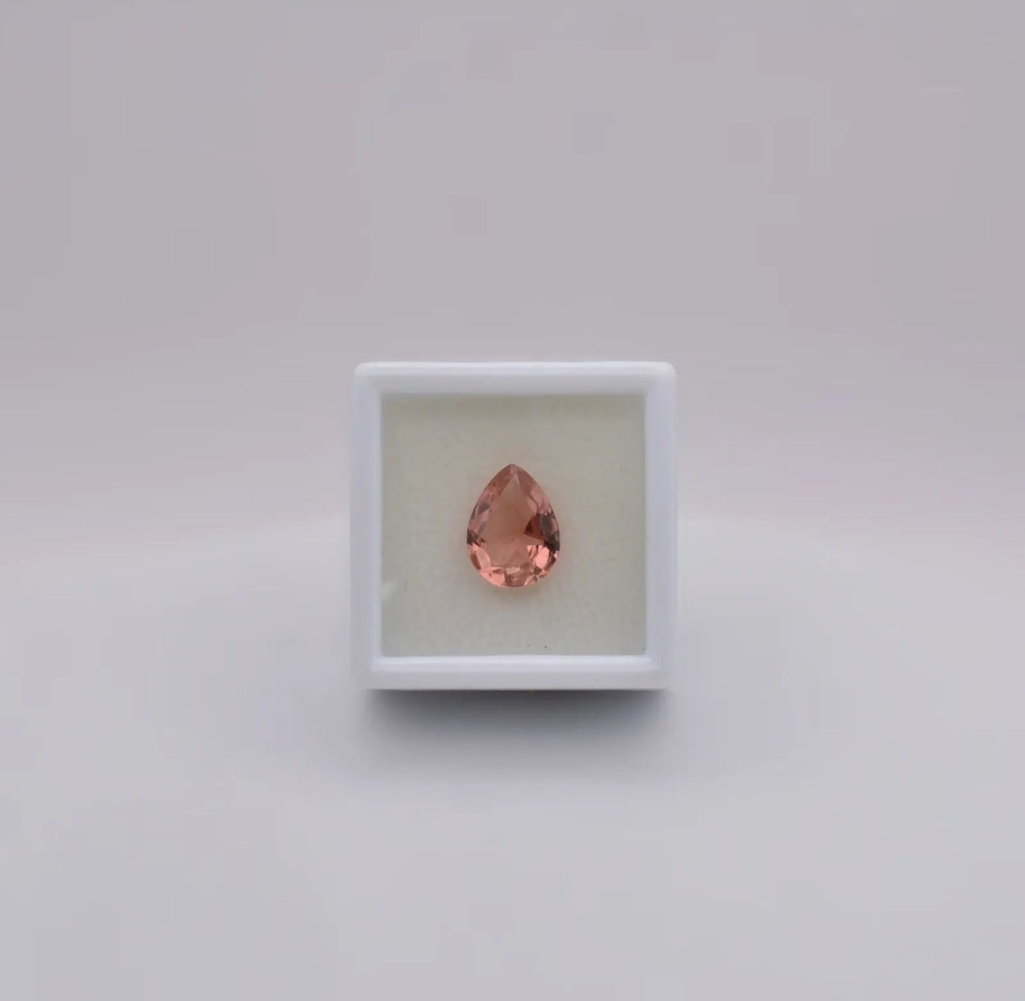 Tourmaline Rose Poire 2,64ct - pierre précieuse - gemme