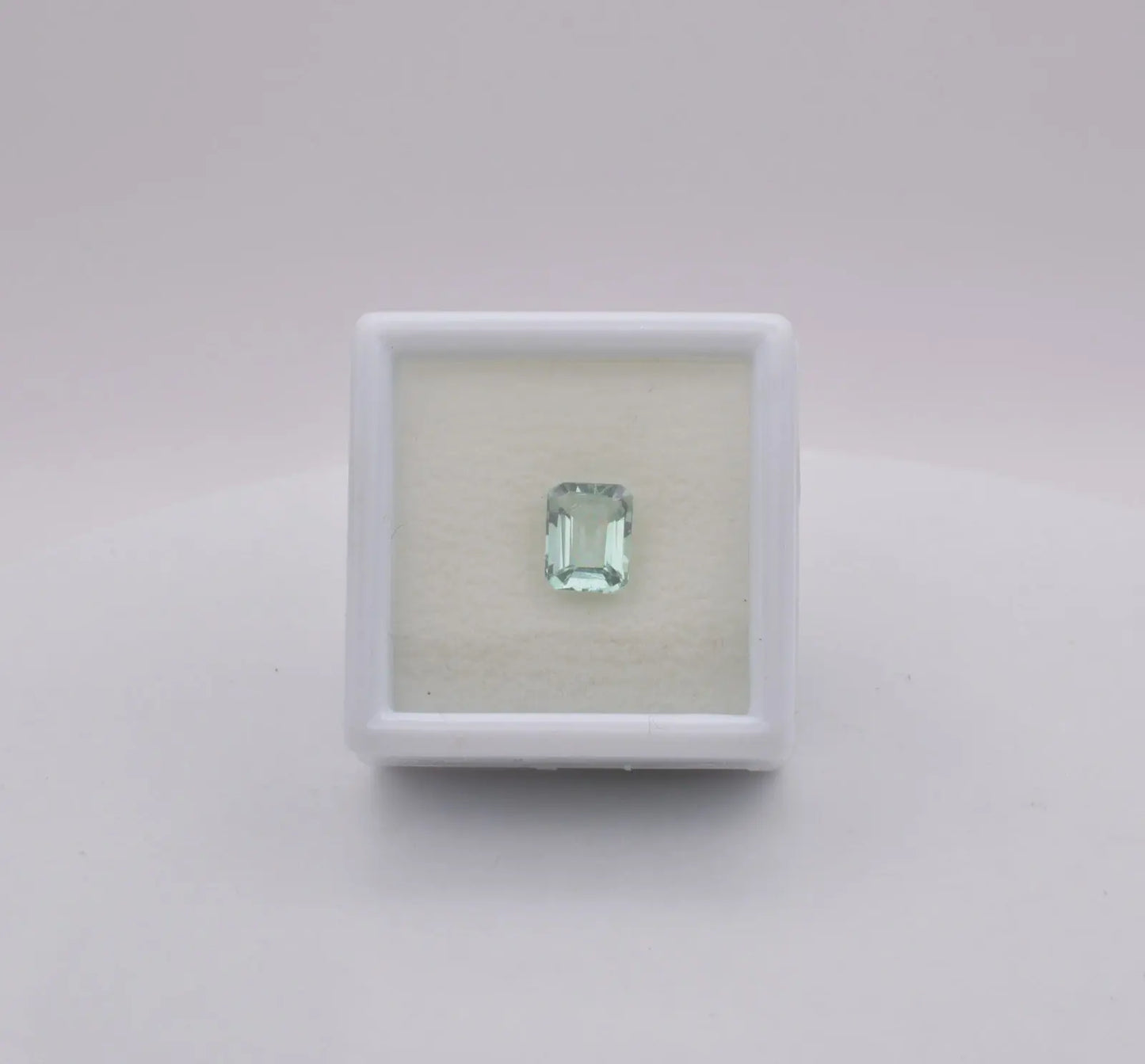 Pierre taillée Tourmaline Verte Rectangle 1,08ct
