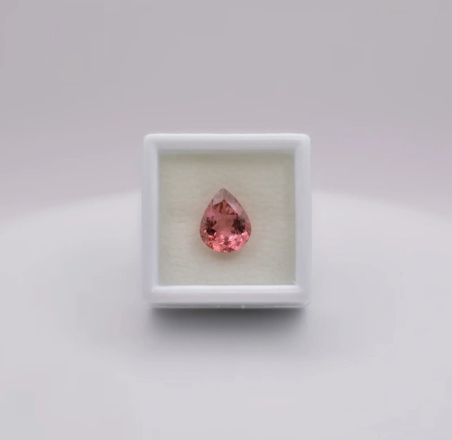 Tourmaline Rose Poire 2,79ct - pierre précieuse - gemme
