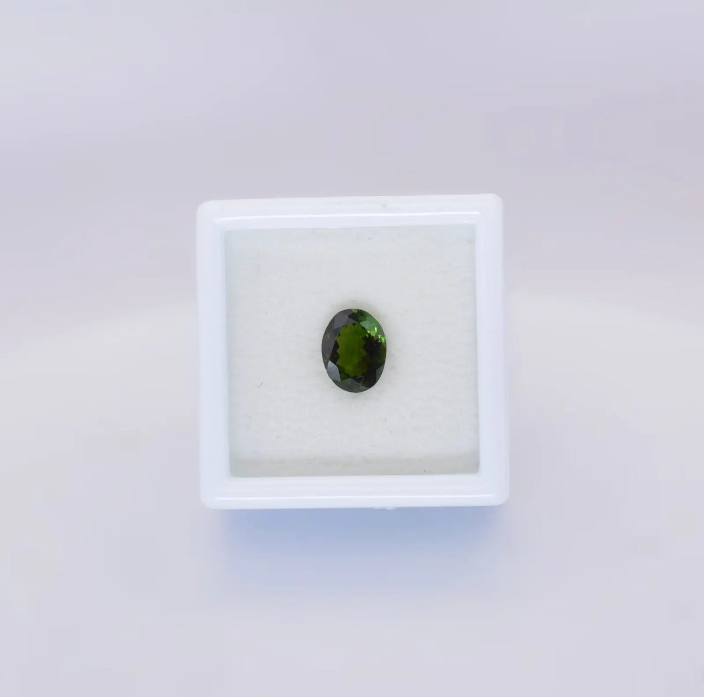 Tourmaline Verte Ovale 1,15ct - pierre précieuse - gemme