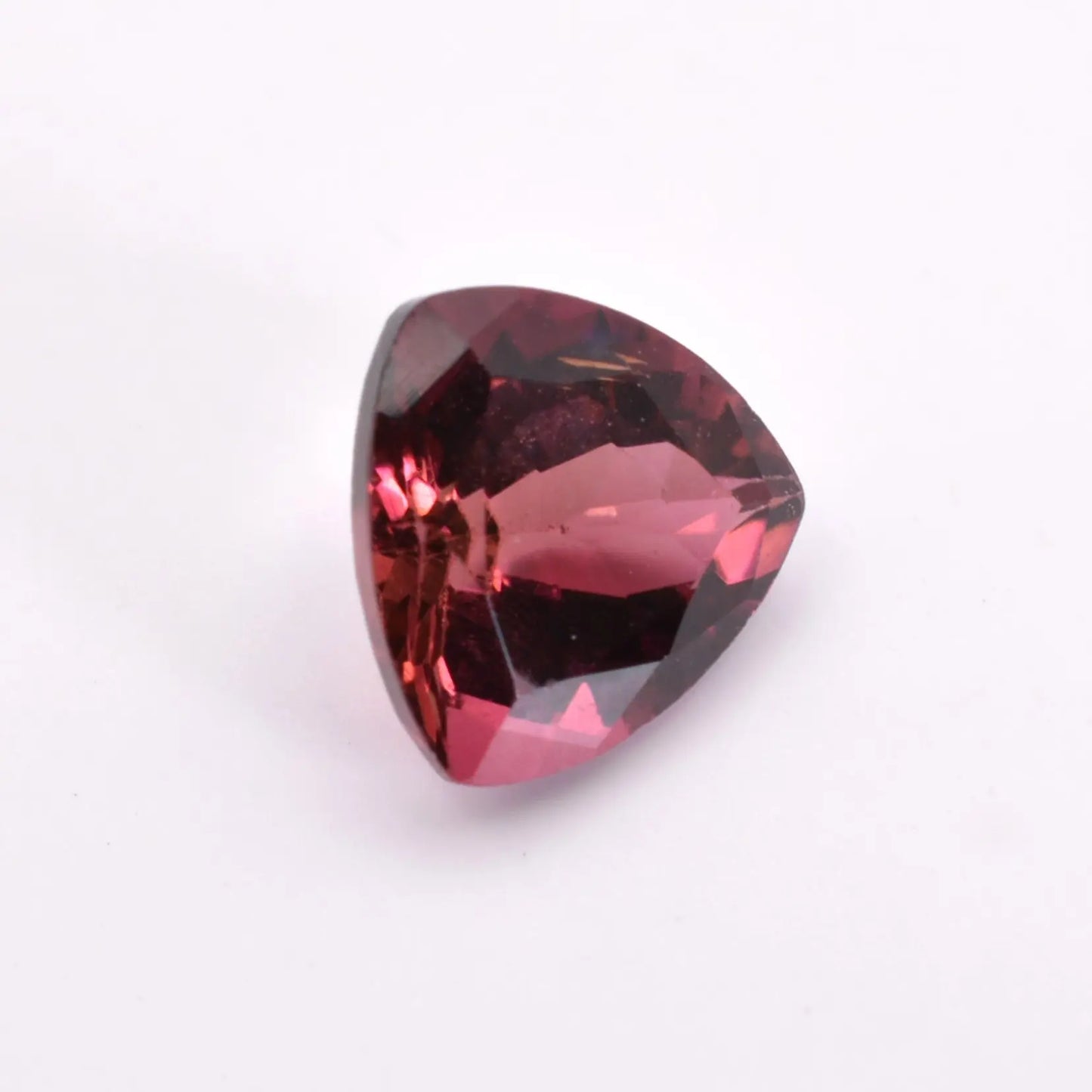Pierre taillée Tourmaline Rose Trillion 1,20ct