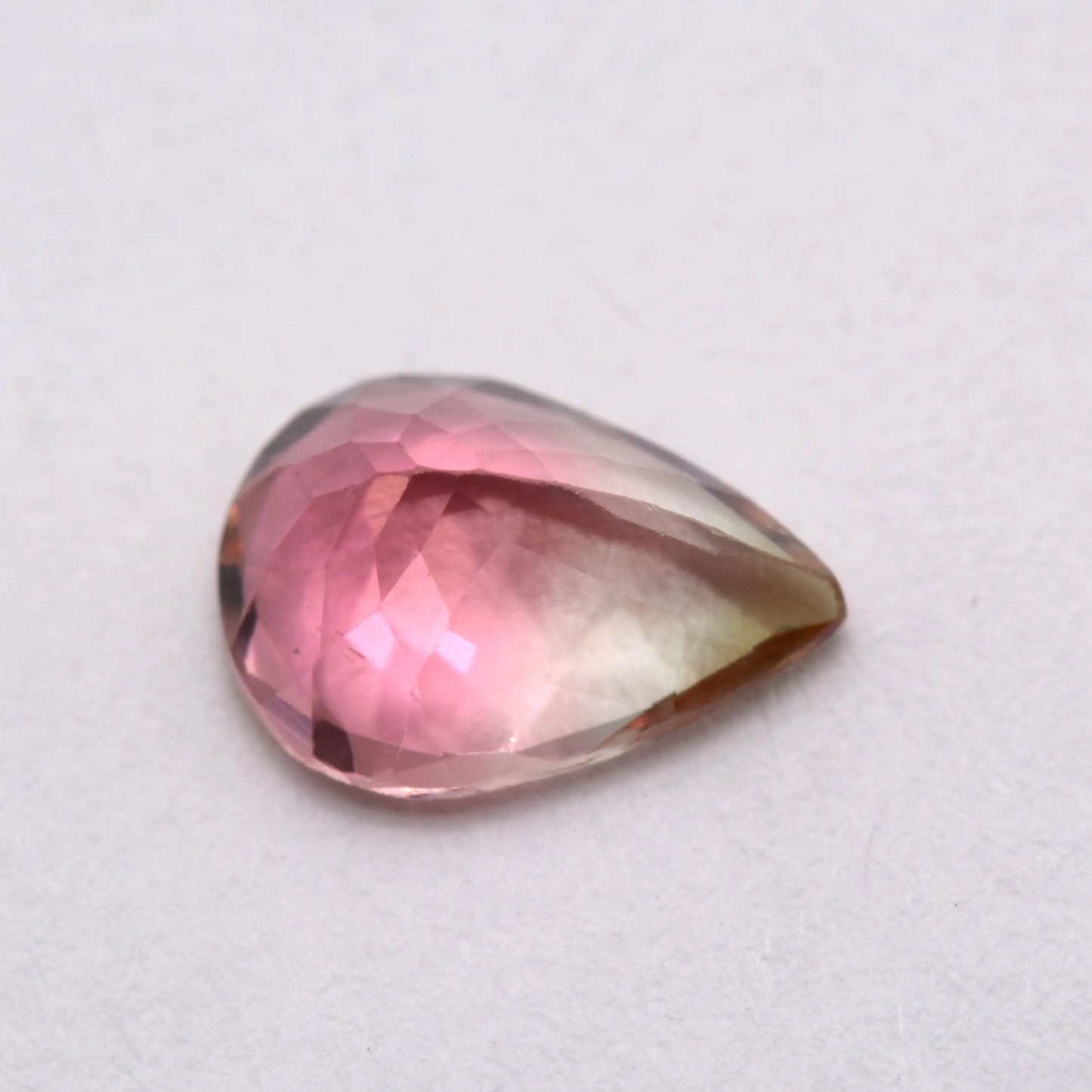 Tourmaline rose poire 1,01 ct