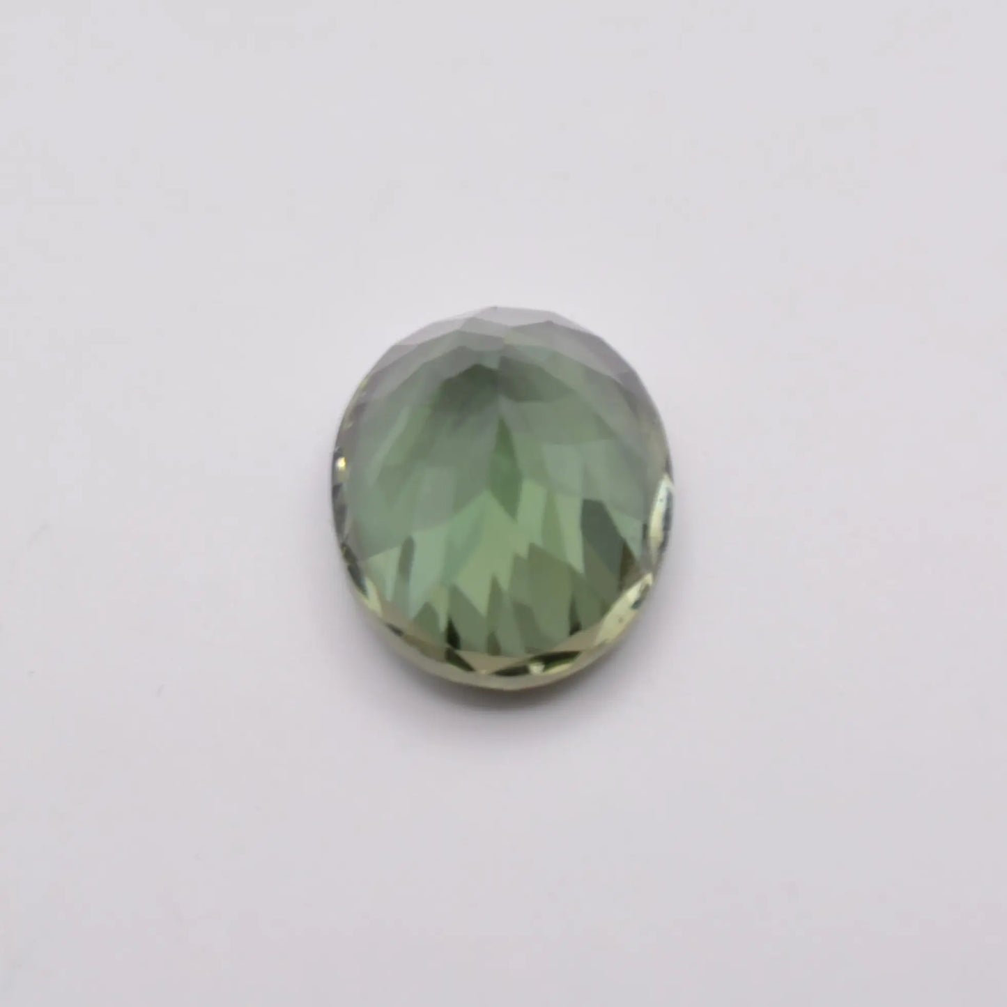 Pierre taillée Tourmaline Verte Ovale 1,30ct