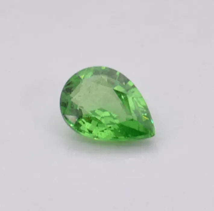 Grenat Tsavorite Poire Vert 0,54ct - pierre précieuse - gemme