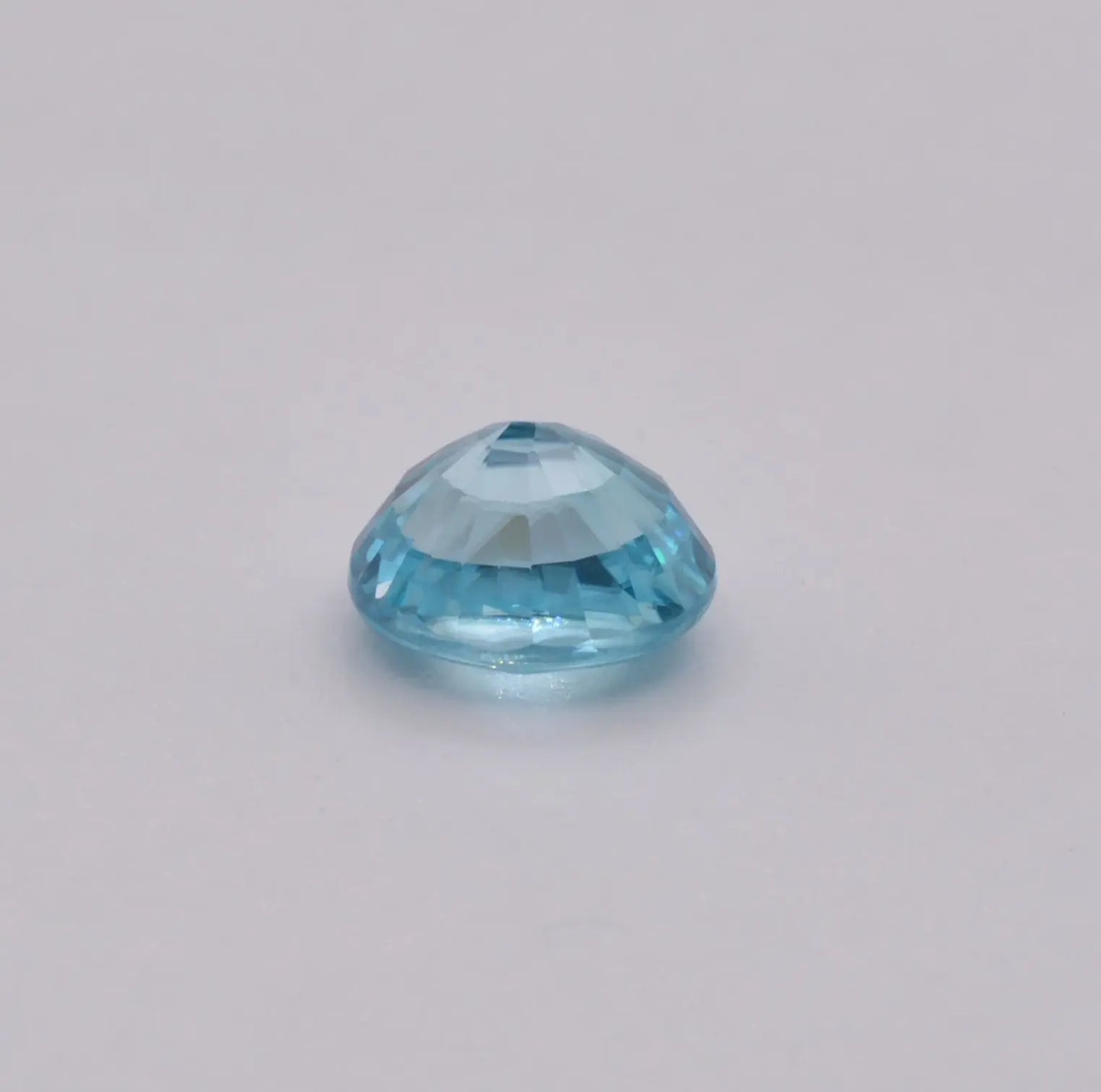 Zircon Bleu Ovale 3,09ct - pierre précieuse - gemme