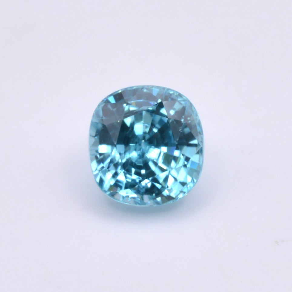 Zircon Bleu Coussin 1,92ct