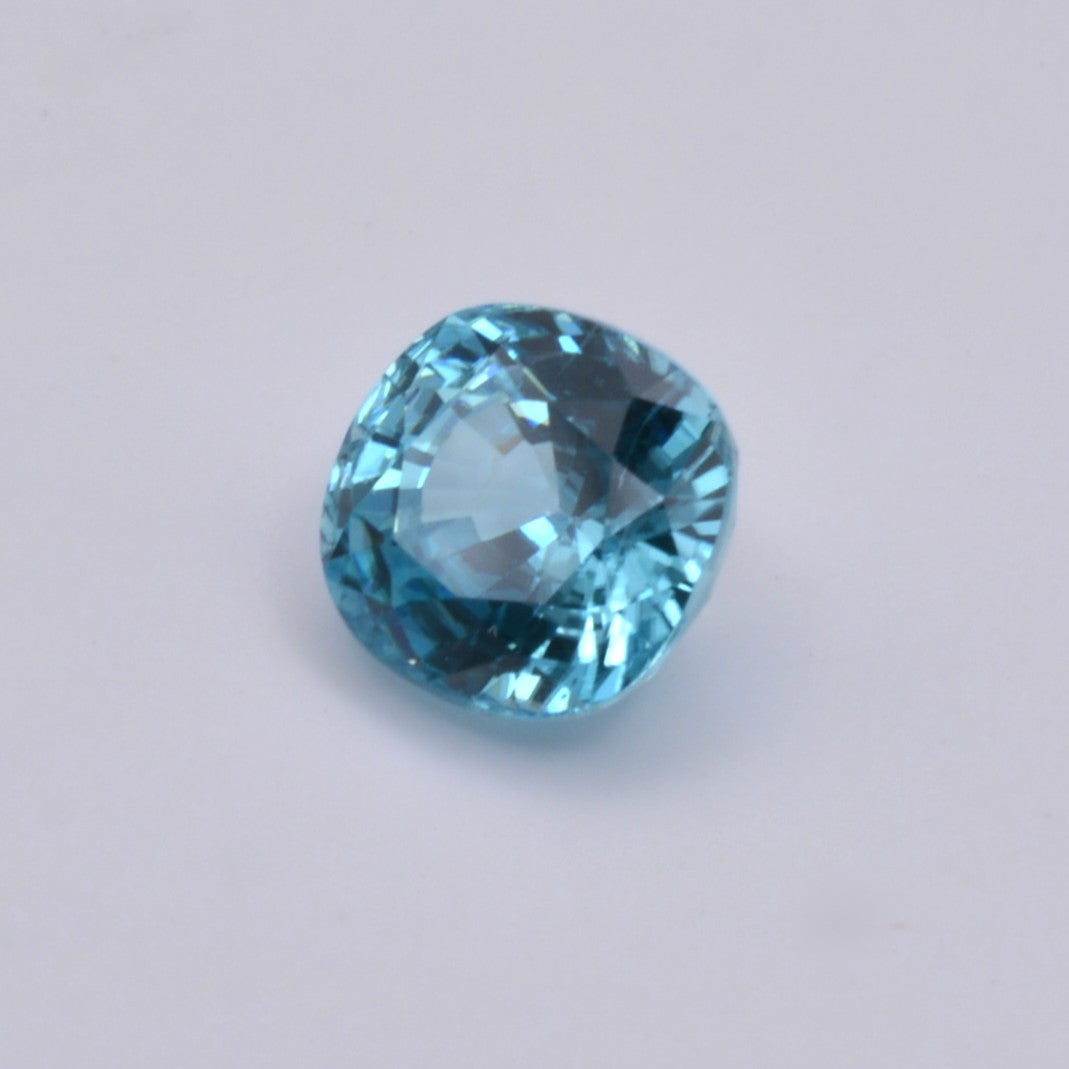 Zircon Bleu Coussin 1,92ct