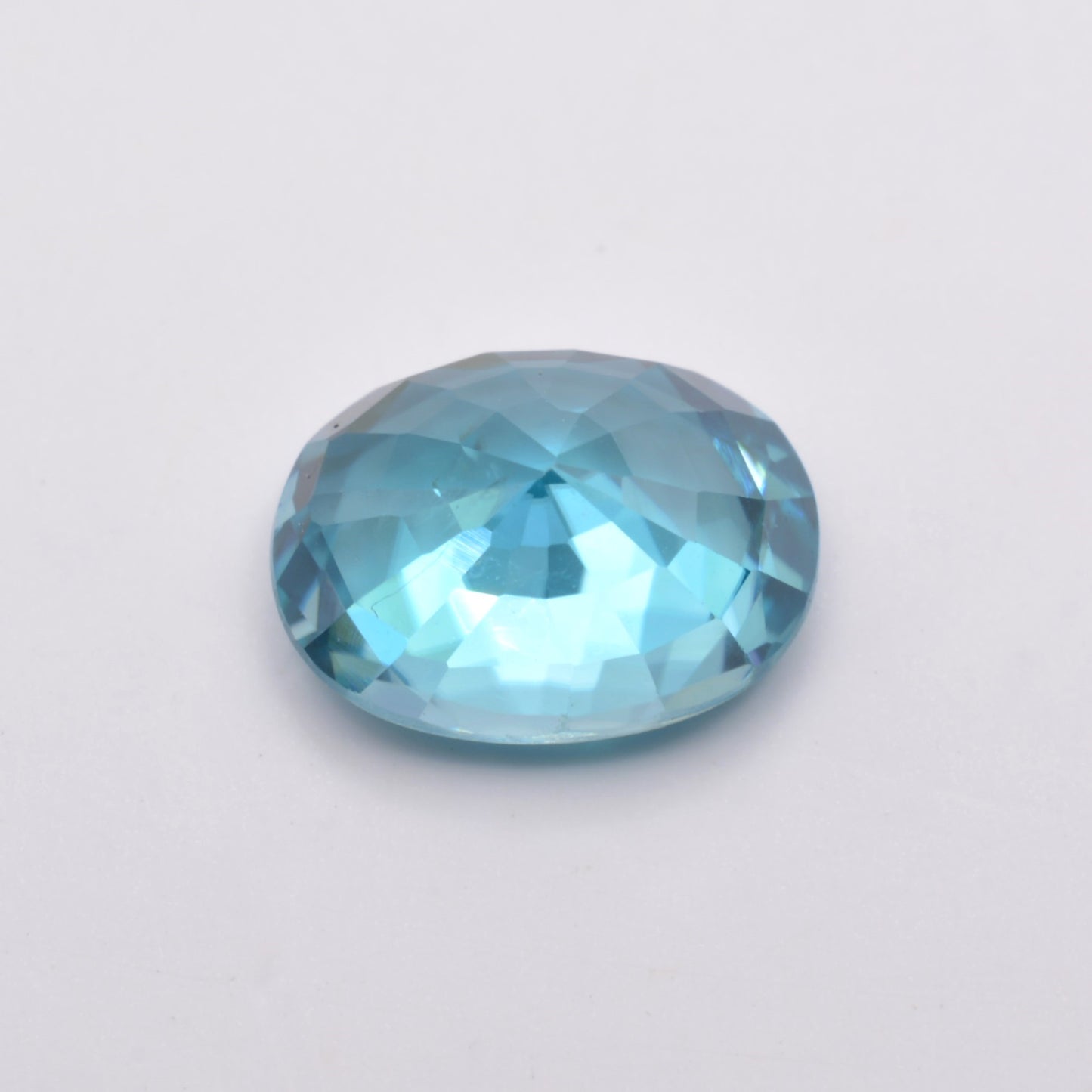 Zircon Bleu Ovale 2,92ct
