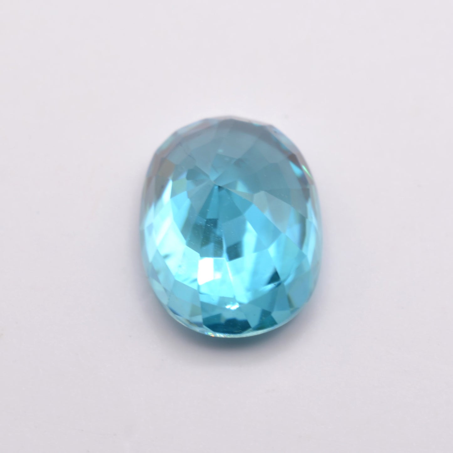 Zircon Bleu Ovale 2,92ct