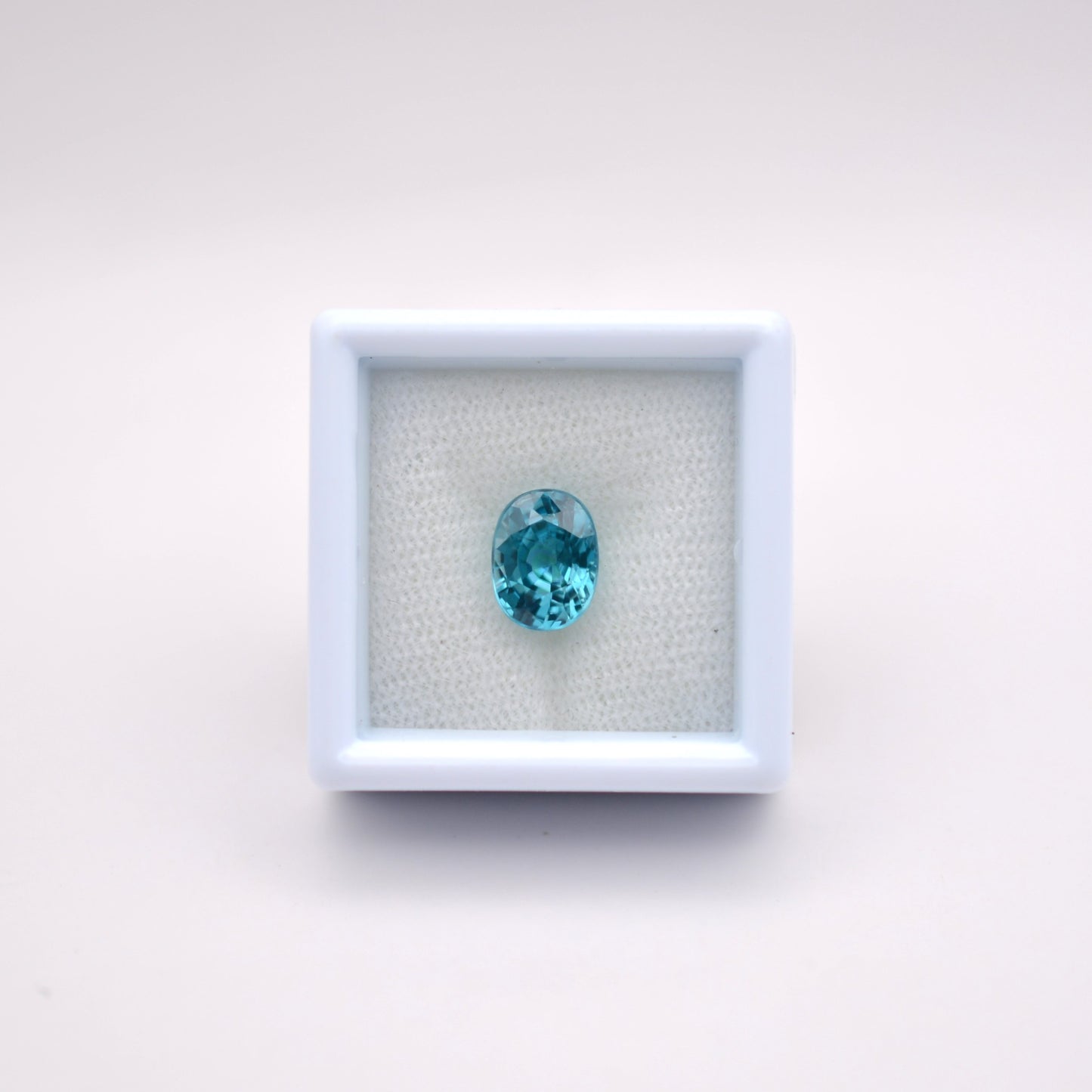 Zircon Bleu Ovale 2,92ct