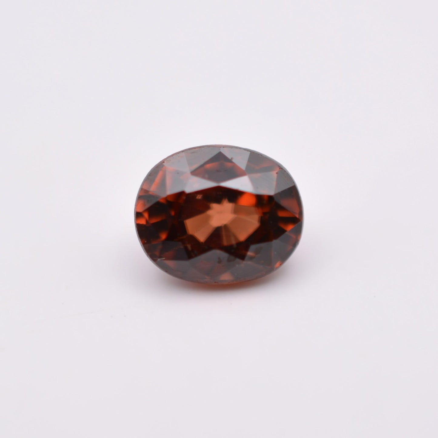 Pierre taillée Zircon Orange Ovale 1,17ct