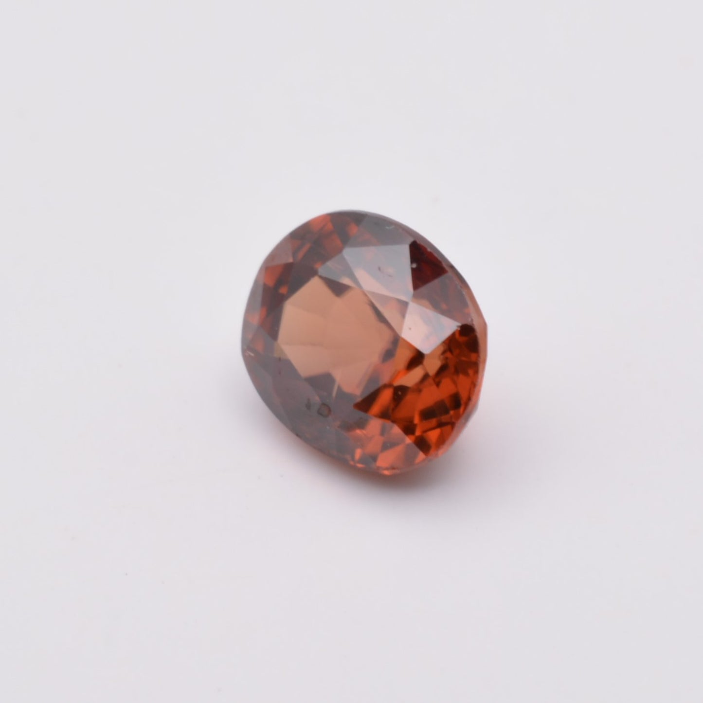Pierre taillée Zircon Orange Ovale 1,17ct