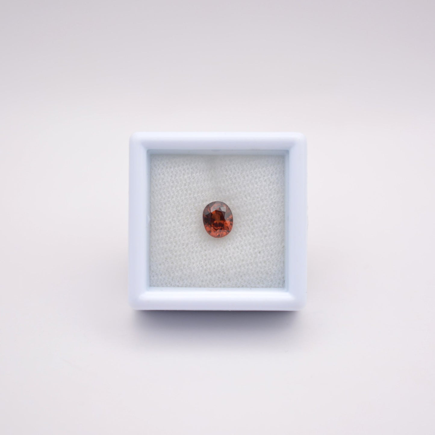 Pierre taillée Zircon Orange Ovale 1,17ct