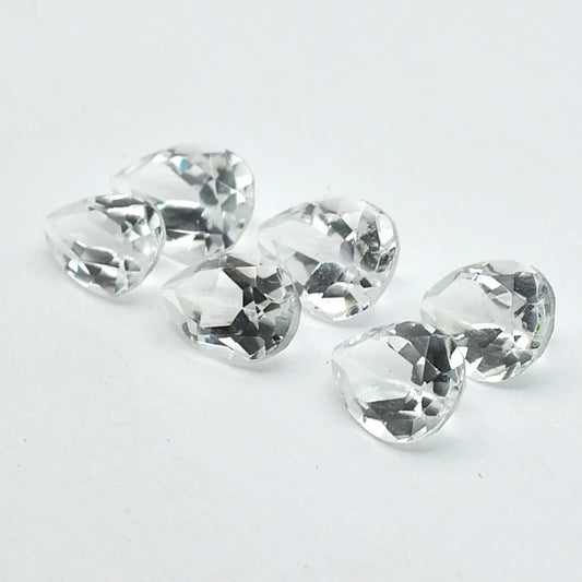 Pierre taillée Lot de 6 Topazes Poires
