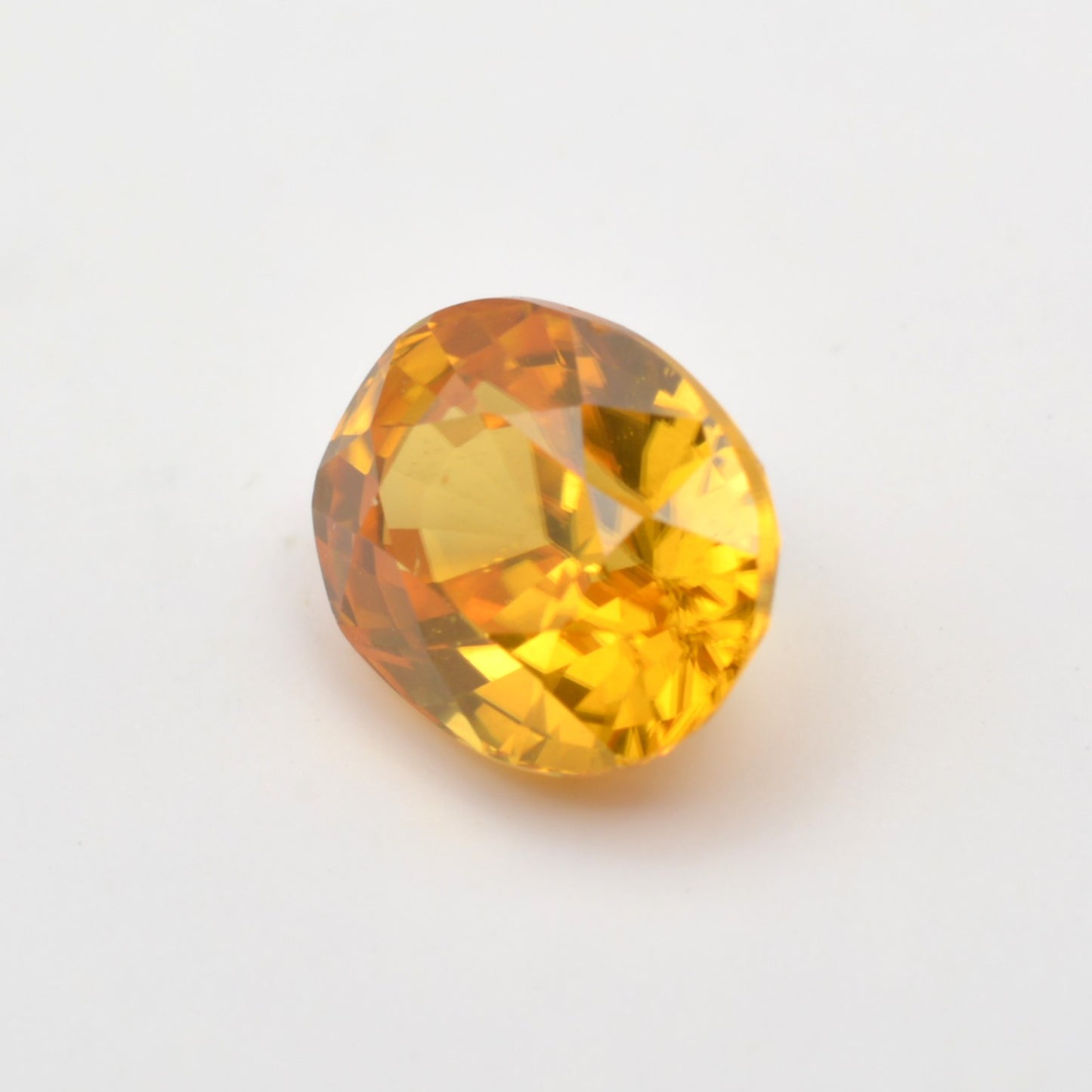 Pierre taillée Zircon Jaune Ovale 1,84ct
