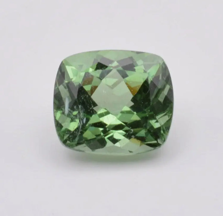 Apatite Vert coussin carré