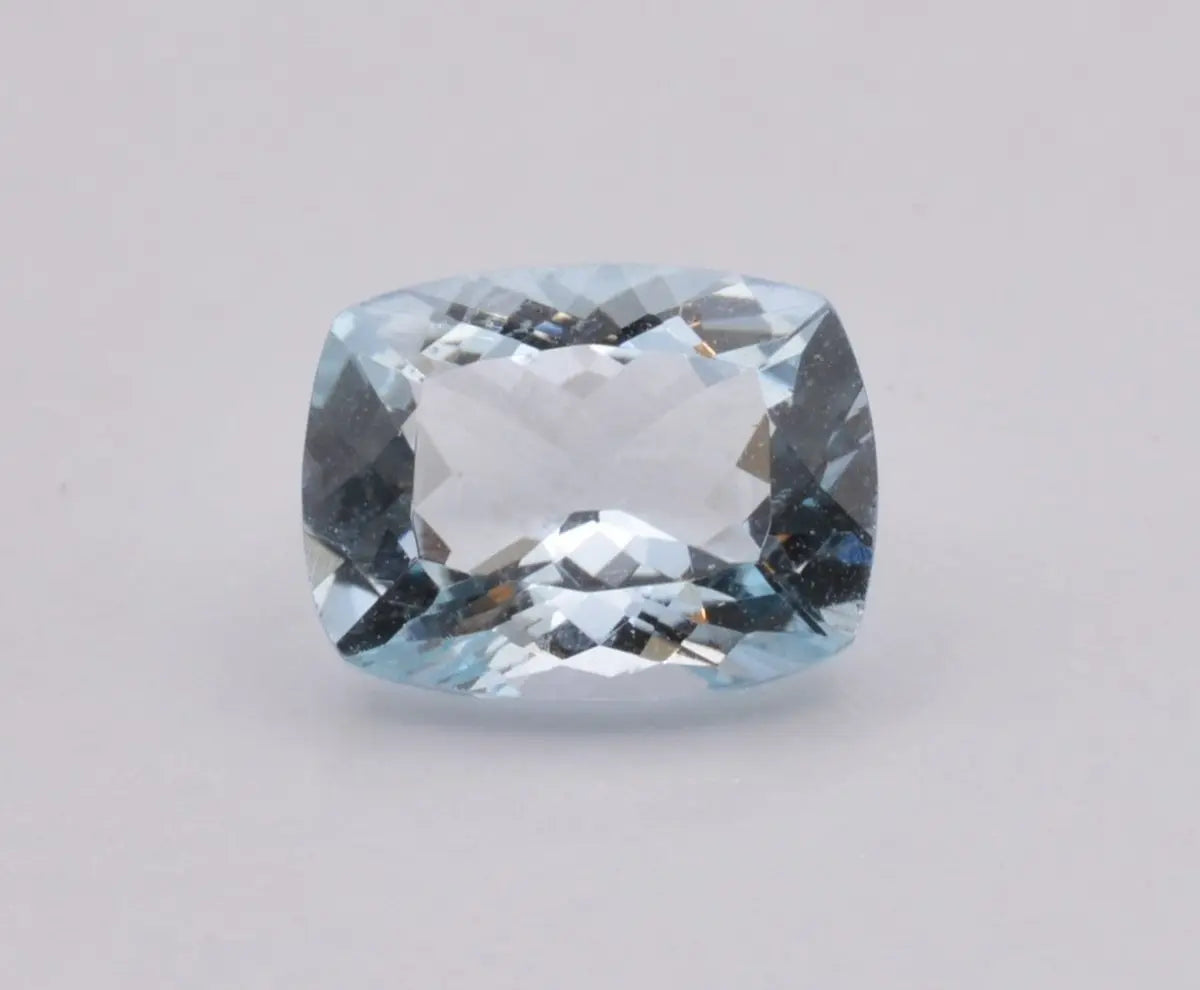 Aigue-Marine Coussin Rectangle 1,82ct - pierre précieuse - gemme