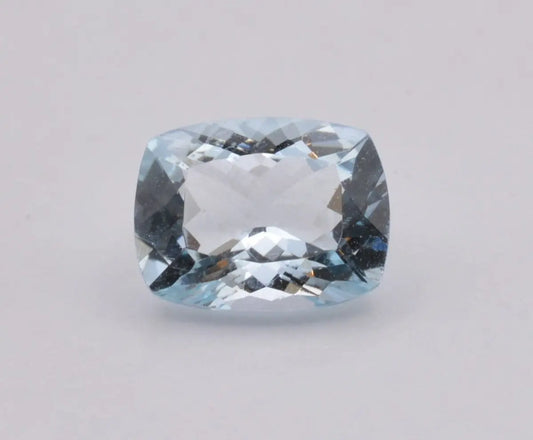 Aigue-Marine Coussin Rectangle 1,82ct - pierre précieuse - gemme
