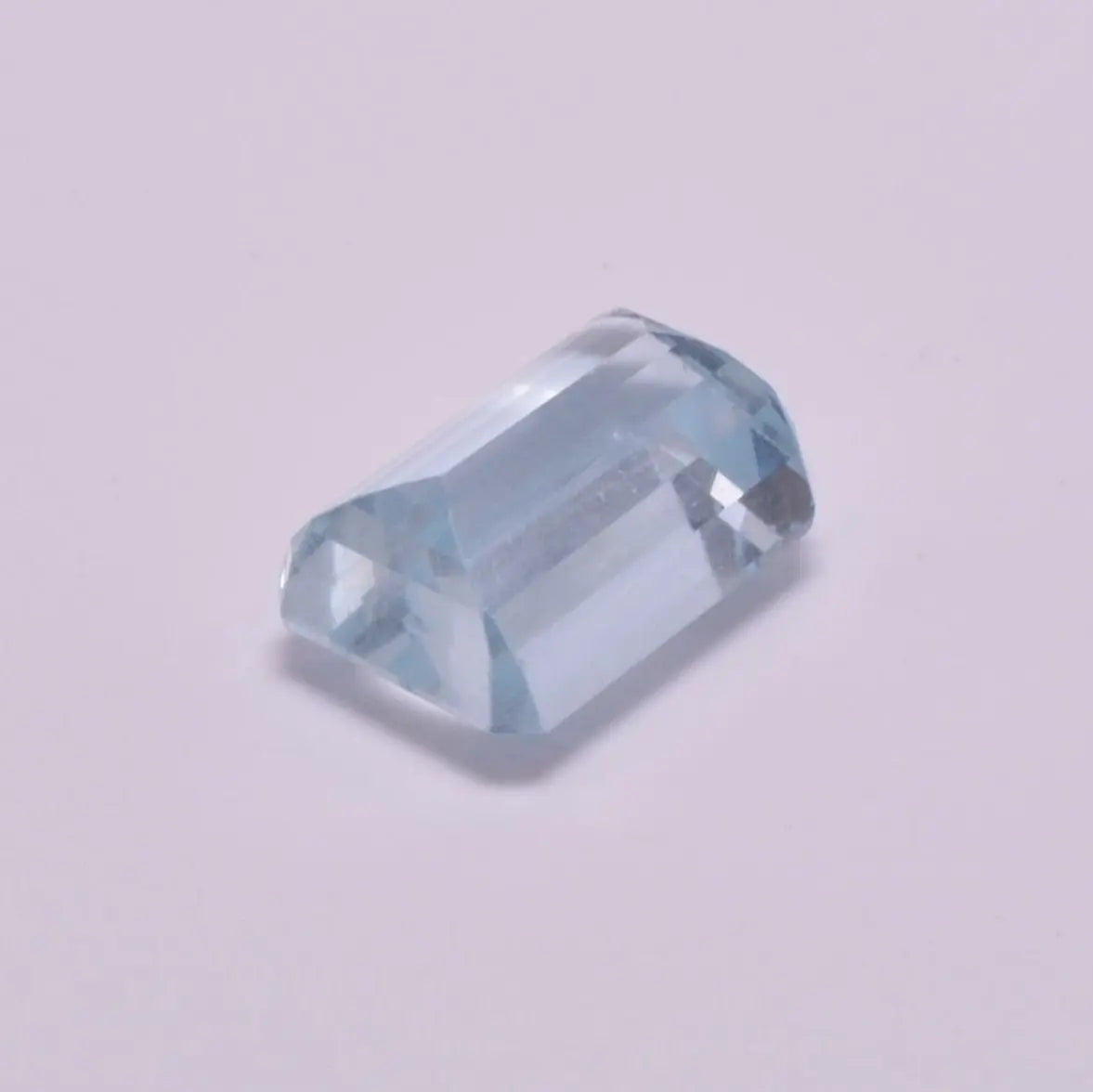 Aigue Marine Rectangle 3,28ct - pierre précieuse - gemme