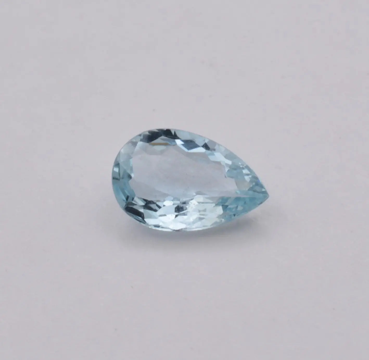 Aigue-Marine Poire 0,71ct - pierre précieuse - gemme