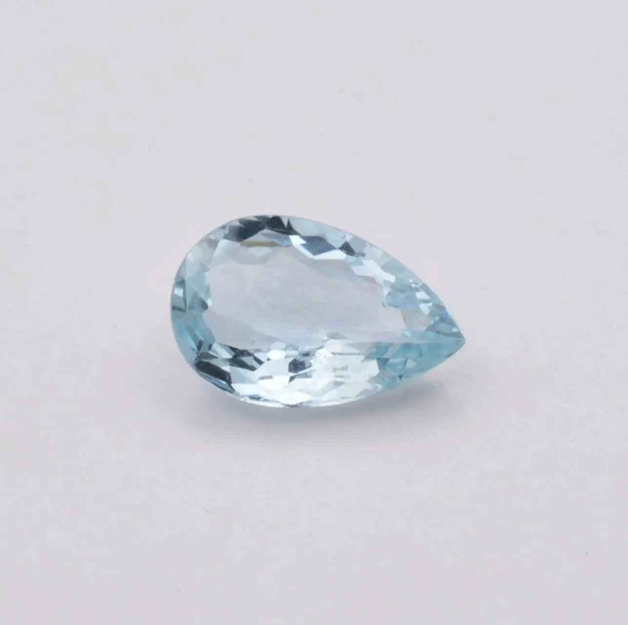 Aigue-Marine Poire 0,71ct - pierre précieuse - gemme