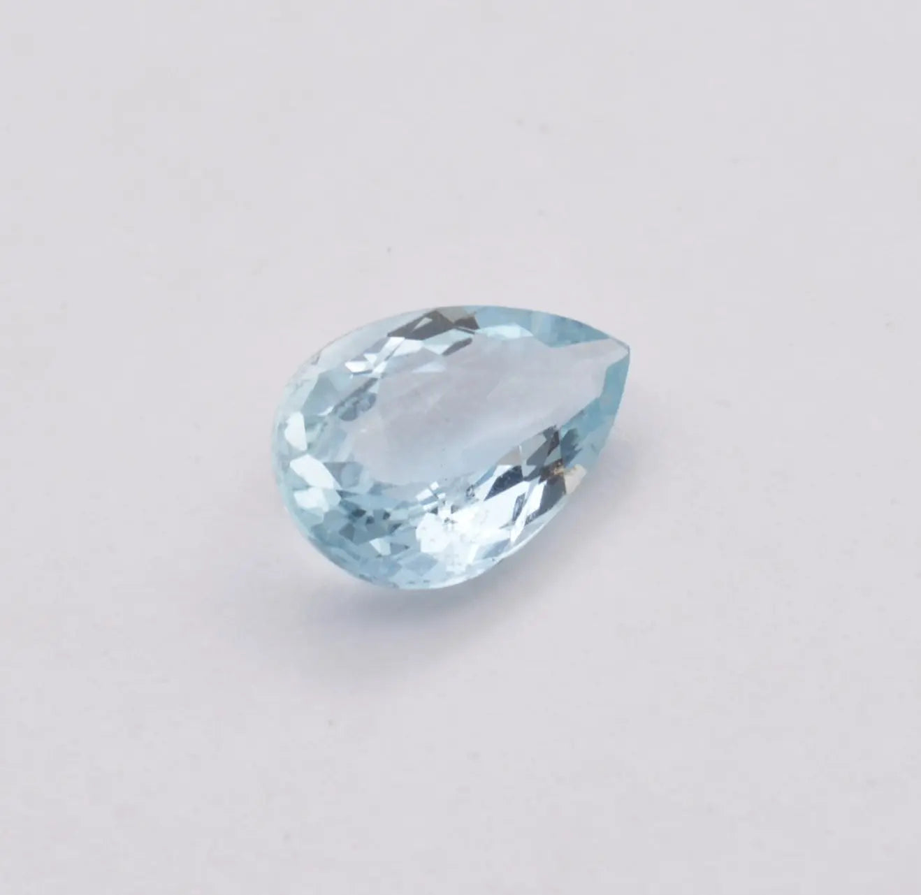 Aigue-Marine Poire 0,71ct - pierre précieuse - gemme