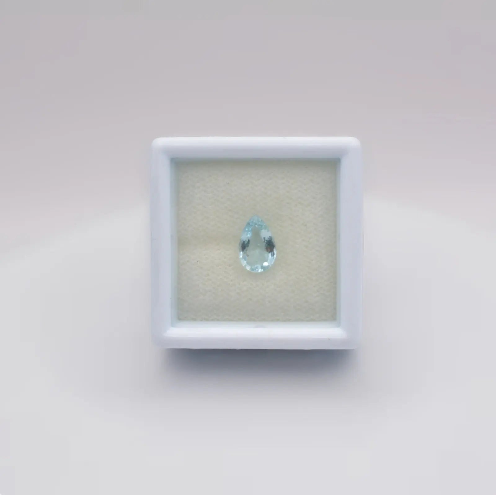 Aigue-Marine Poire 0,71ct - pierre précieuse - gemme