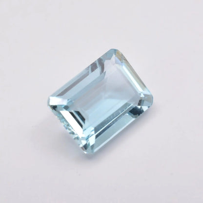 Aigue-Marine Rectangle 0,68ct - pierre précieuse - gemme