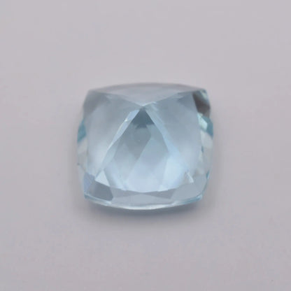 Aigue-Marine Coussin Carré 0,97ct - pierre précieuse - gemme