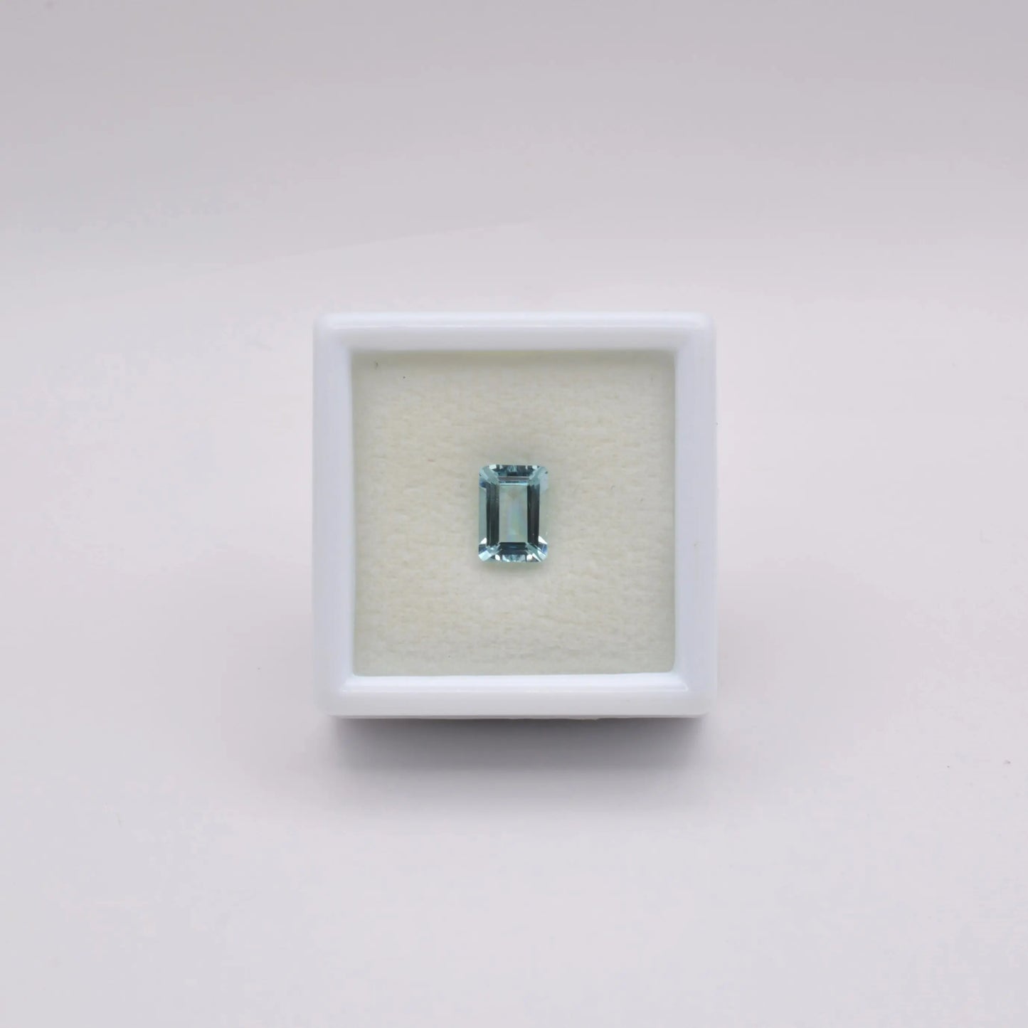 Aigue-Marine Rectangle 0,86ct - pierre précieuse - gemme