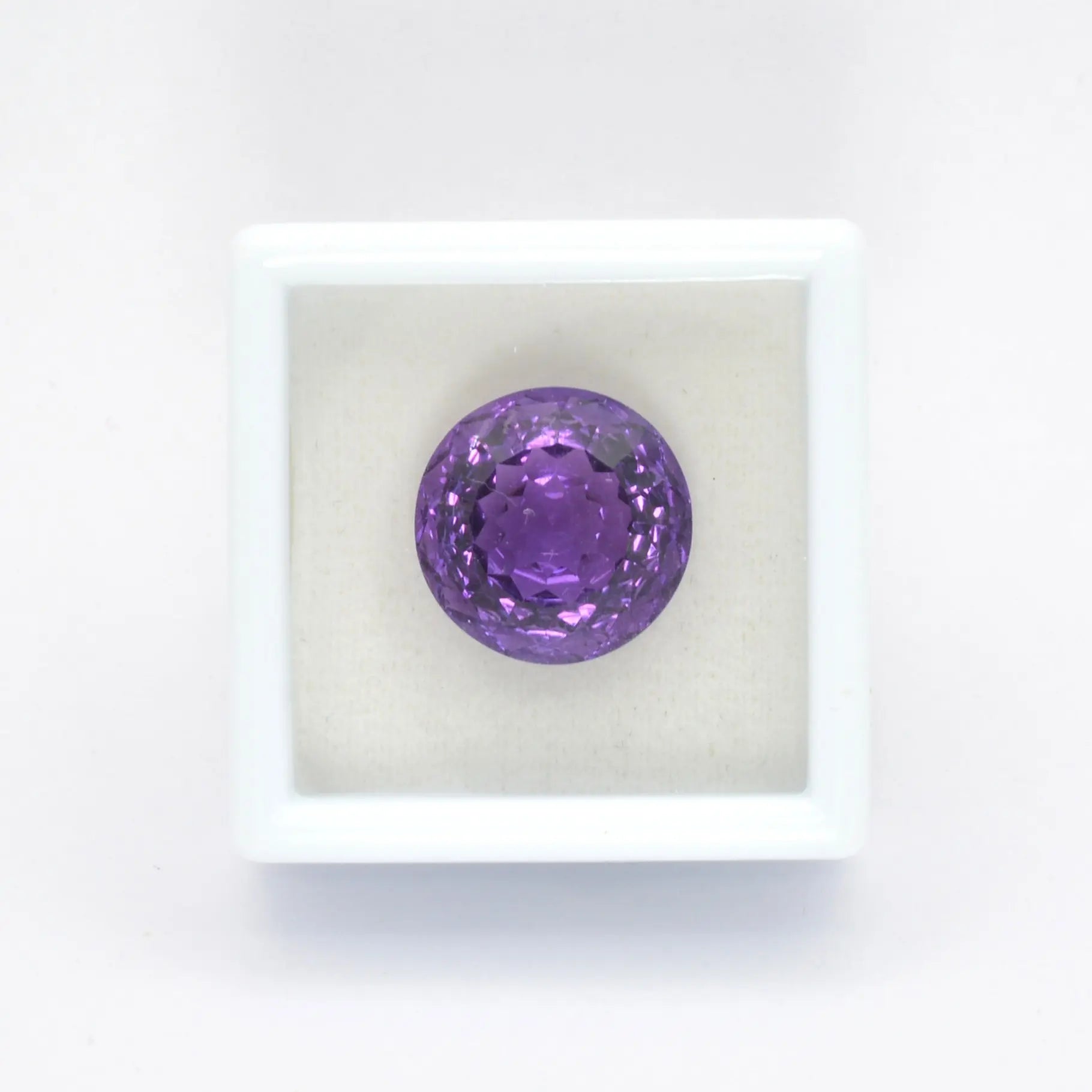 Pierre taillée Améthyste Ronde 7,00ct 