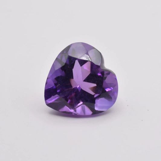 Améthyste Cœur 5,17ct - pierre précieuse - gemme