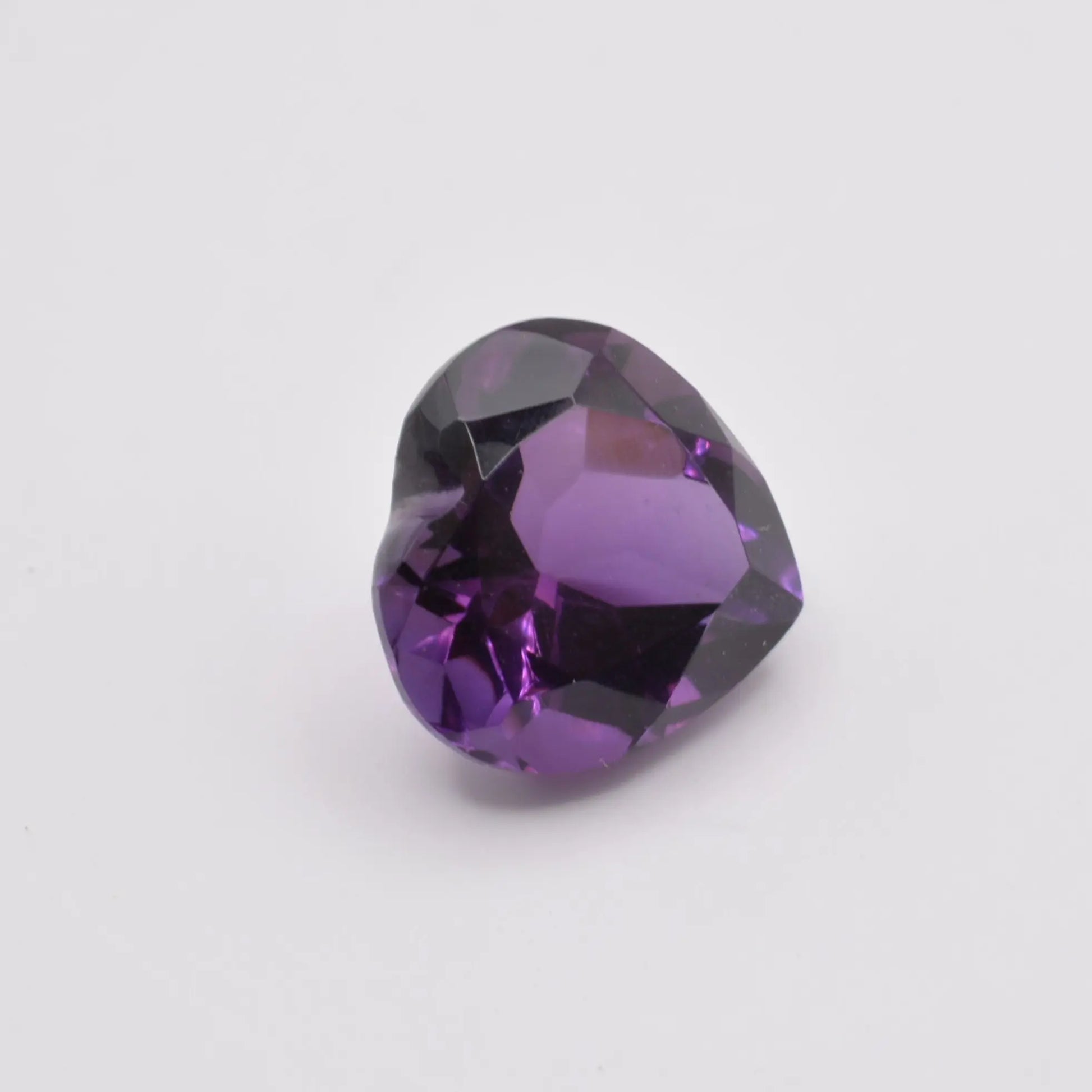 Améthyste Cœur 4,56ct - pierre précieuse - gemme