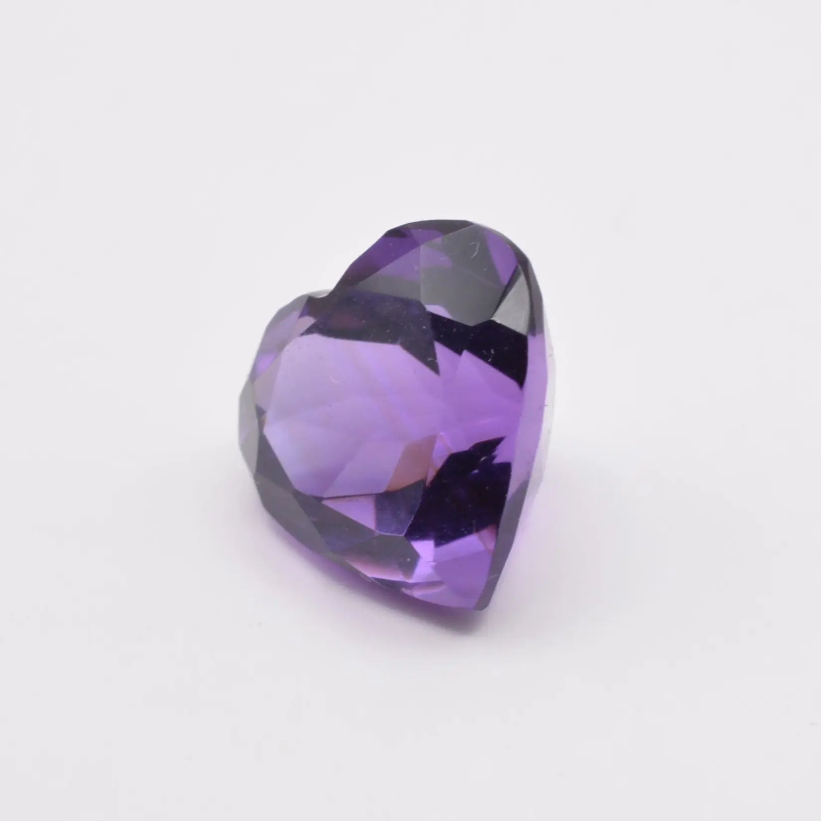 Améthyste Cœur 5,66ct - pierre précieuse - gemme