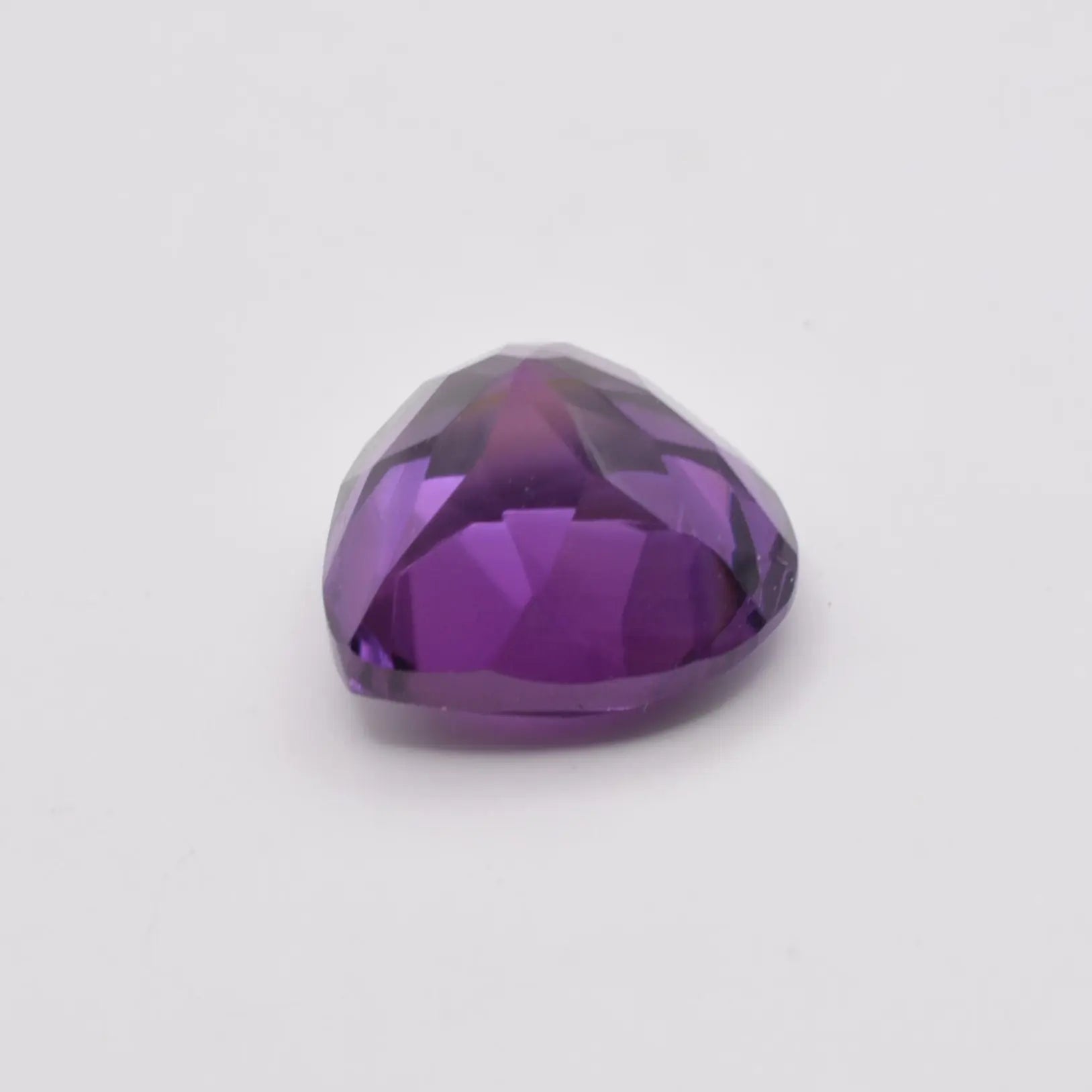 Améthyste Cœur 4,56ct - pierre précieuse - gemme